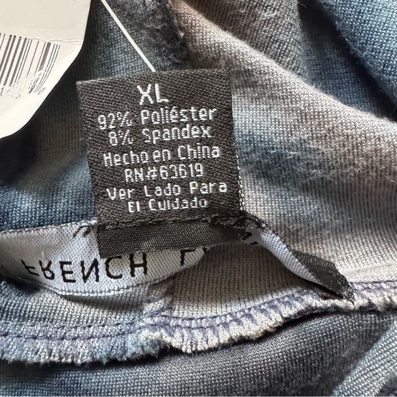 French Laundry Sport Crop Velour Hoodie XL NWT - Picture 5 of 6